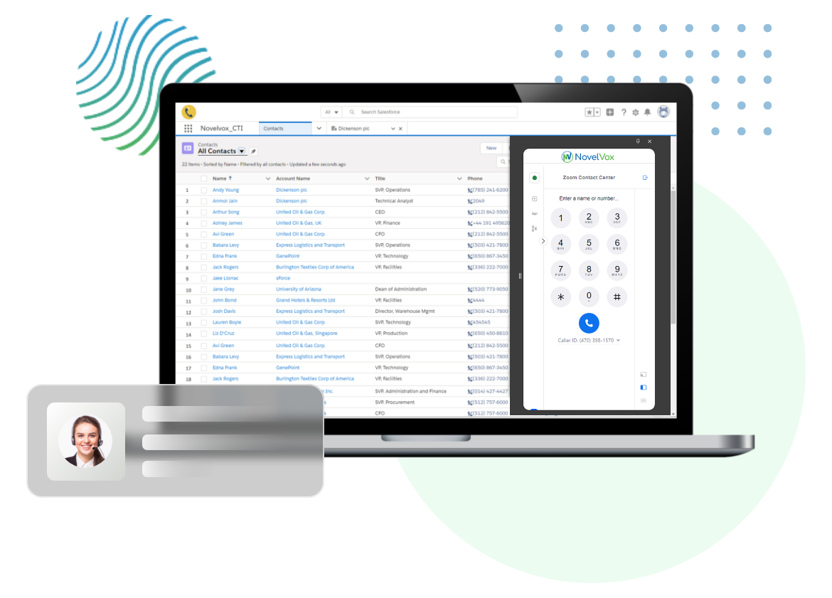 Zoom CTI Integration | CTI Connector for Zoom Contact Center - NovelVox